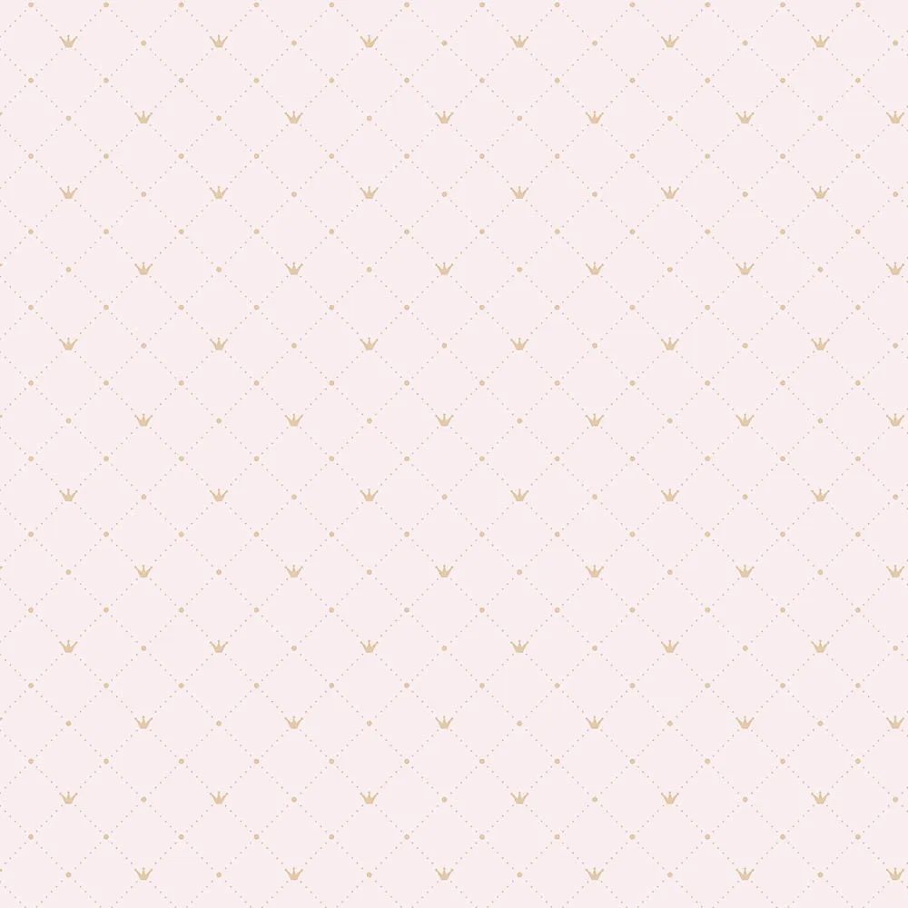Pink Embossed Wallpaper – Nursery Charm (8911-2)